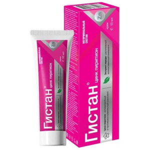 Гистан - цинк пиритион крем 50мл