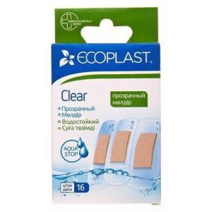 Экопласт пластырь медицинский №16 набор универсал полим.