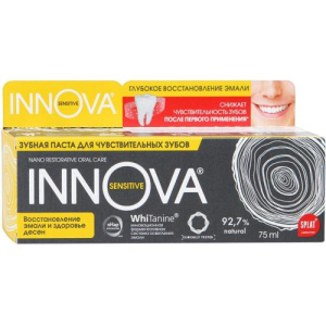 Иннова сенситив зубная паста 75мл восстан. эмали и здоровье десен