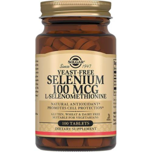 Солгар селен таблетки 100мкг №100 бад