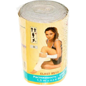 Тонус эласт бинт медицинский эластичный ср 1,5мх8см