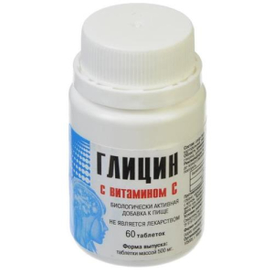 Глицин витамин с 500мг. №60 таб. /сесана/