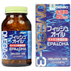 Орихиро омега-3 капсулы 455мг №180