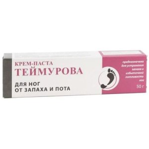 Теймурова крем-паста 50мл д/ног п/запаха и пота