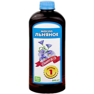 Реалкапс льняное масло 500мл холодный отжим