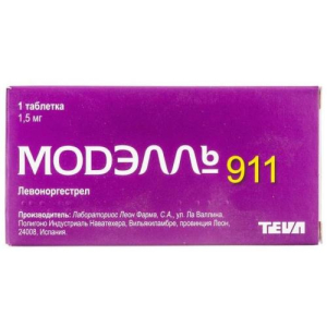 Модэлль 911 таблетки 1.5мг №1