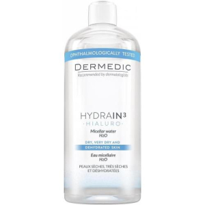 Дермедик гидреин 3 гиалуро вода мицеллярная 500мл