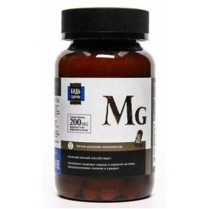 Будь здоров! магний таблетки 200мг 1570мг №60 бад