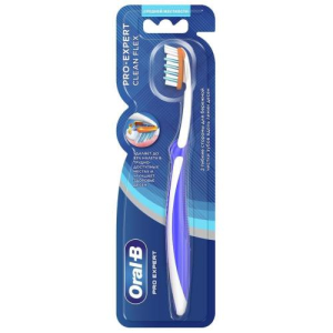 Орал би проэксперт зубная щетка клин флекс средняя