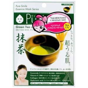 Сансмайл эссенс маска для лица успок с экстр зел чая