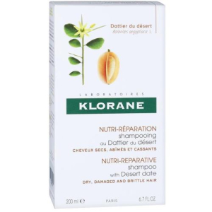 Клоран шампунь масло финик пустынный питат. 200мл. [klorane]