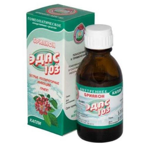 Бриакон эдас-103 капли для приема внутрь гомеопатические 25мл