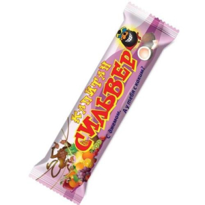 Сильвер капитан батончик кокос в шок.глаз. +  джем 50г.