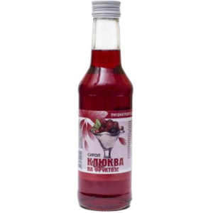 Астромар клюква сироп 250мл на фруктозе бад