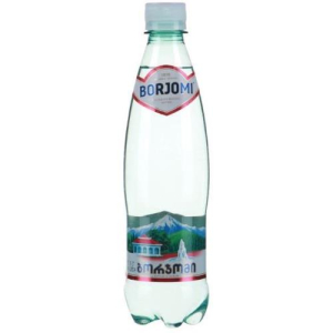 Боржоми вода минеральная газированная 0,5л пэт