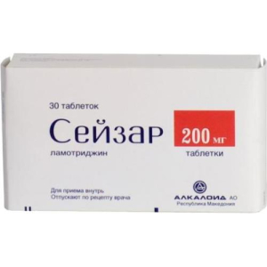 Сейзар таблетки 200мг №30