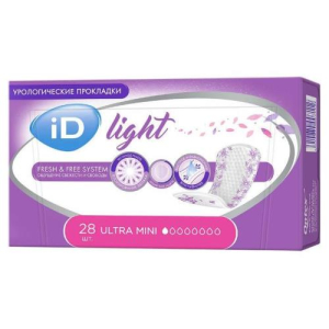 Айди анамини прокладки урологические №28 ультра мини