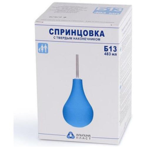 Альпина пласт спринцовка пвх №13б тверд након 483мл