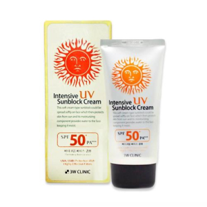 3w клиник крем для лица 70мл интенсив с/защит spf 50 +
