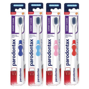 Пародонтакс зубная щетка expert clean экстра софт