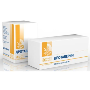 Дротаверин таблетки 40мг №100