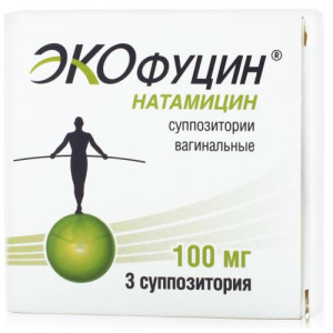 Экофуцин суппозитории вагинальные 100мг №3