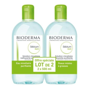 Биодерма себиум н2о вода мицеллярная 500мл №2
