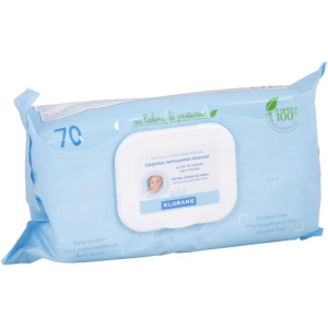 Клоран бебе салфетки влажные  №70 очищ. плотные