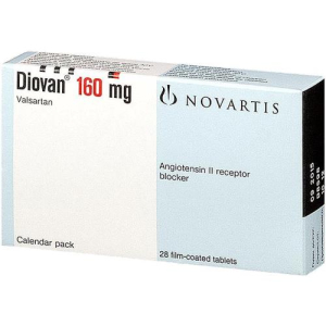 Диован таблетки покрытые пленочной оболочкой 160мг №28 