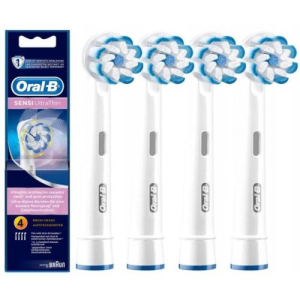 Орал би насадка для электрической зубной щетки №4 смен. sensi ultrathin eb60