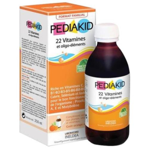 Унитекс педиакид 22 витамина и олиго элементы сироп 125мл д/роста орган.