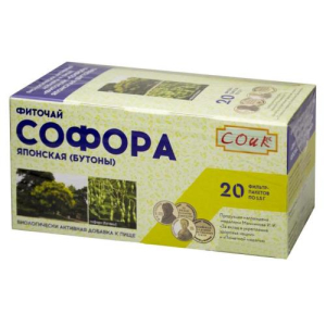 Софоры японской бутоны 1,5г. №20 пак. (бад) чайн.напиток /соик/