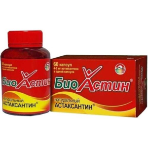 Биоастин капсулы №60 натуральный астаксантин бад