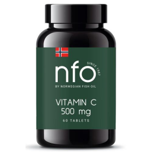 Норвегиан фиш оил витамин С таблетки жевательные 500мг №60 бад