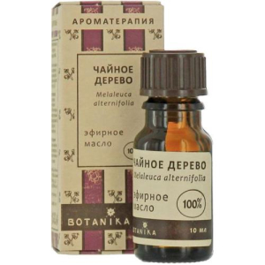 Ботаника масло чайное дерево 10мл. 100% эфирное и/у