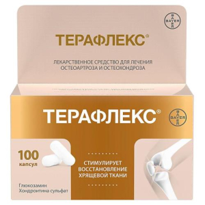 Терафлекс капсулы 500мг + 400мг №100