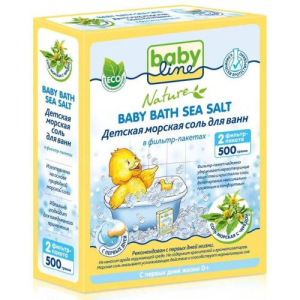 Бебилайн соль морская детск. череда 500мл. [babyline]
