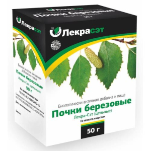 Березовые почки 50г. чайн. напиток бад /лекра-сэт/