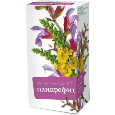 Алтай фиточай 2г №20 №21 панкрефит