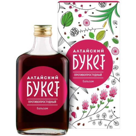 Алтайский букет бальзам п/простудный 250мл.