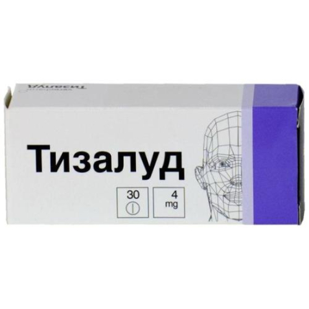 Тизалуд таблетки 4мг №30 