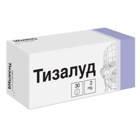 Тизалуд таблетки 2мг №30