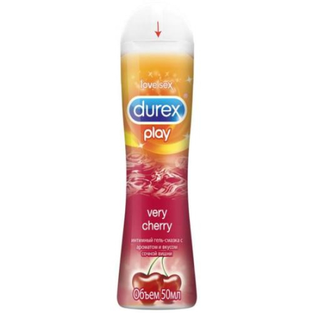 Дюрекс гель-лубрикант плэй вери вишня 50мл. [durex]
