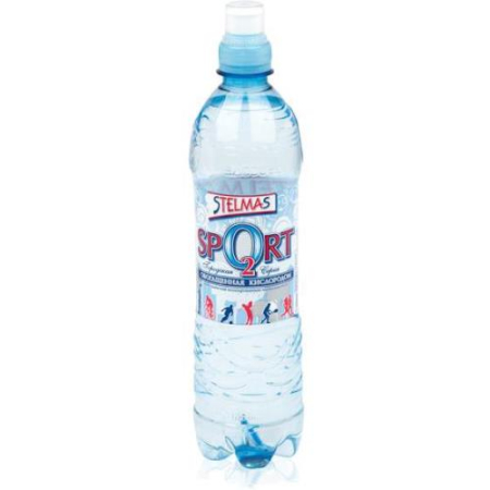 Стэлмас вода кислород 0,6л. б/газ. спорт [stelmas]