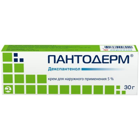Пантодерм крем для наружного применения 5% 30г