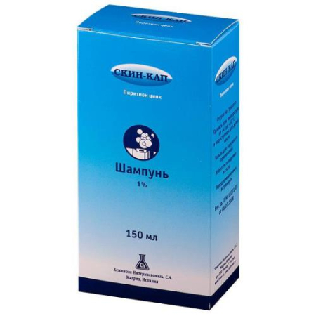 Скин-кап шампунь лекарственный 1% 150мл