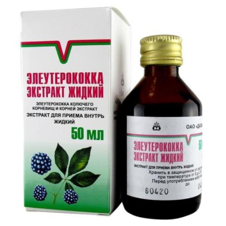 Элеутерококка  экстракт для приема внутрь [жидкий] 50мл