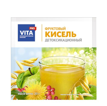 Витапро напитки при вредных условиях труда кисель 20г с абрикосом