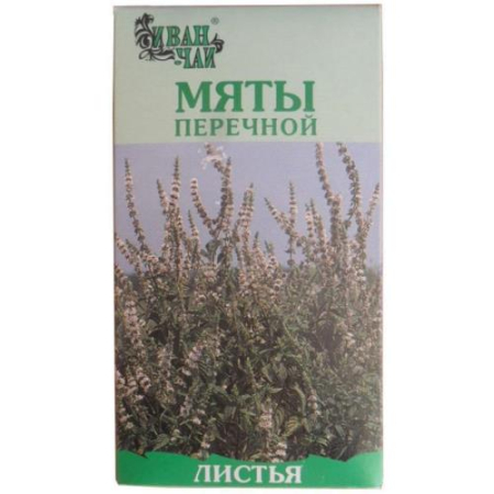 Мяты перечной листья измельченные 50г