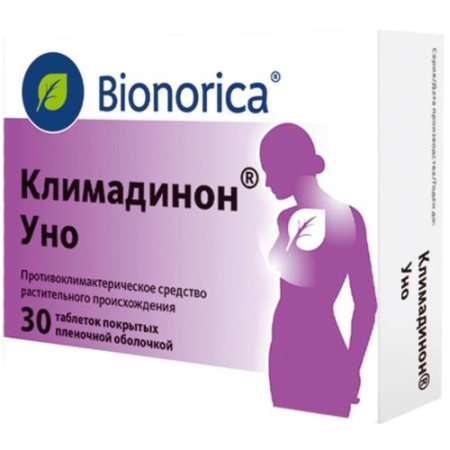 Климадинон уно таблетки покрытые пленочной оболочкой №30